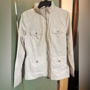 Tommy Hilfiger Women's Light Tan Utility Jacket